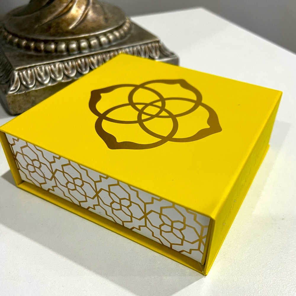 Kendra Scott Yellow Jewelry Box